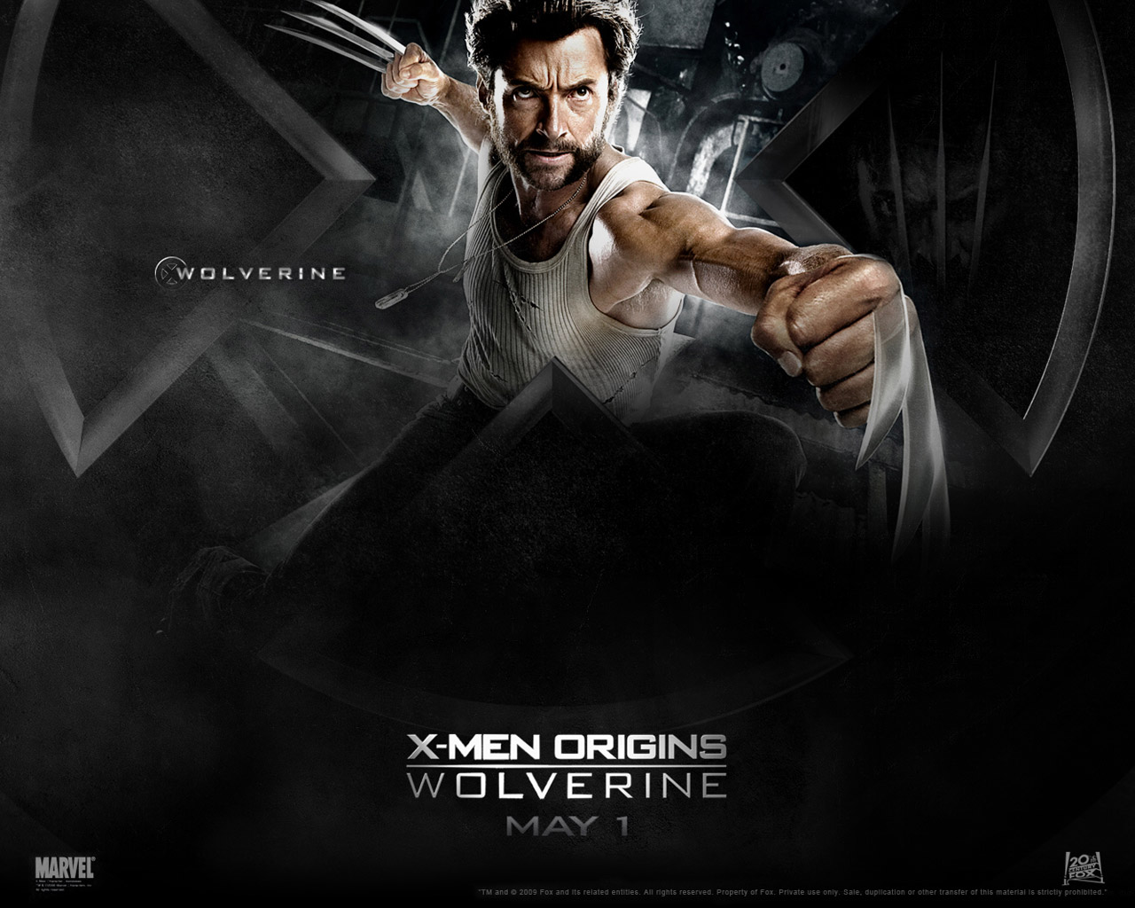 full size X Men Origins Wolverine wallpaper   Movies   1280x1024